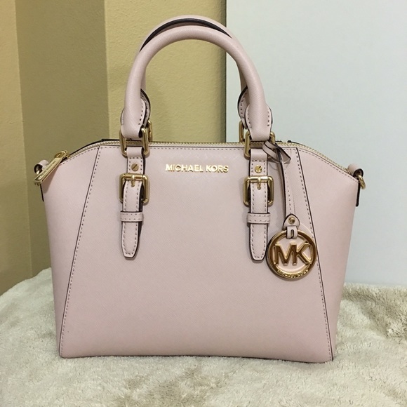 🌹SALE🌹MICHAEL KORS CIARA SMALL LEATHER SATCHEL - Picture 4 of 8